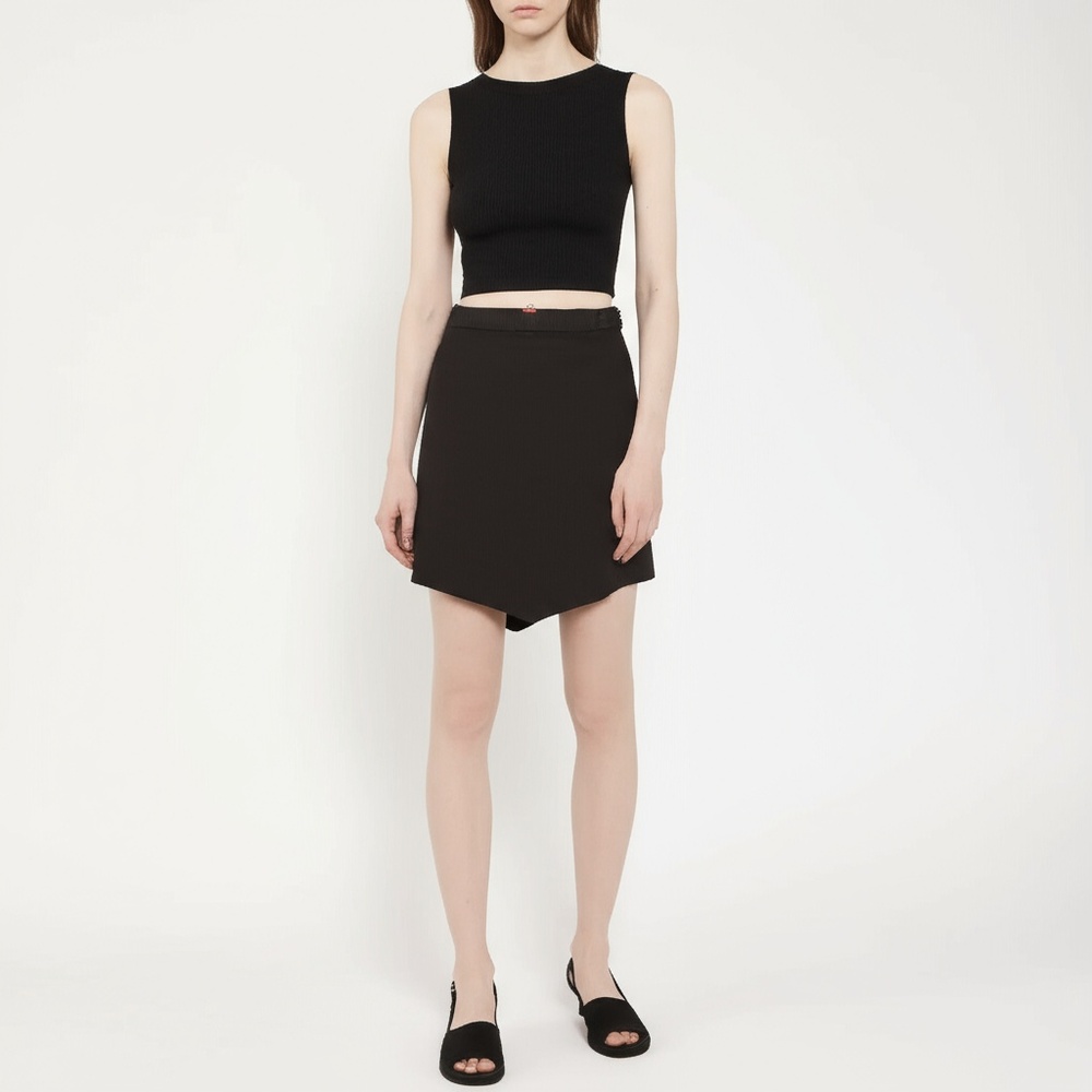 Vivienne Westwood Red Label Stretch Wool Infinity Hem Skirt